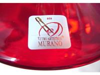 Murano レッドゴールド花器
